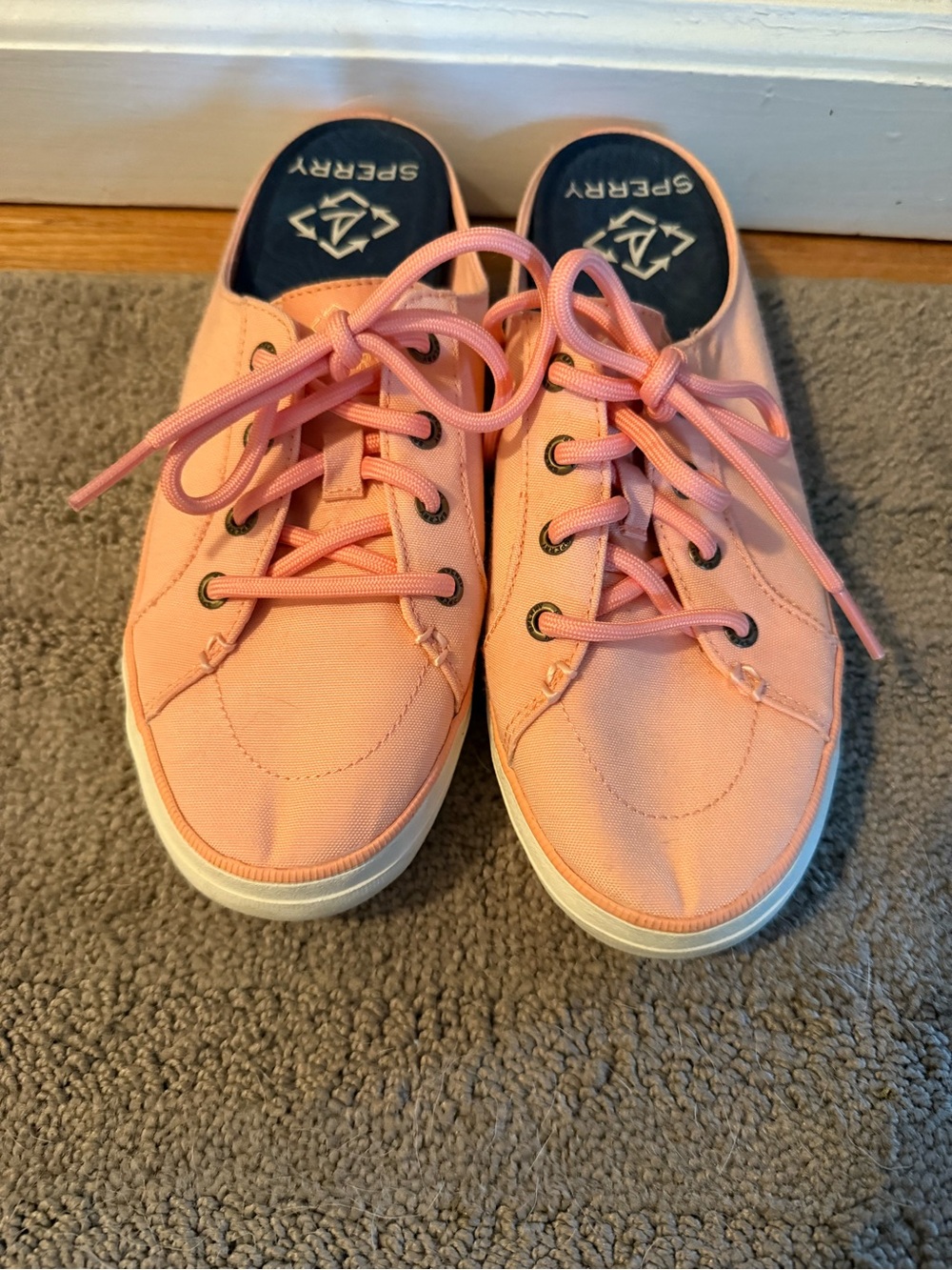 Sperry Pink Slip-On Mule Sneakers
